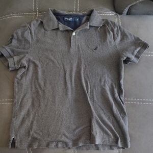 Nautica Men's Charcoal Polo Shirt